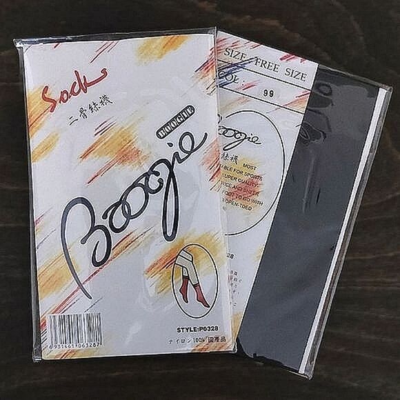 Lot of 2 | Japanese 90s Deadstock sheer nylon sandal foot socks - Picture 2 of 9